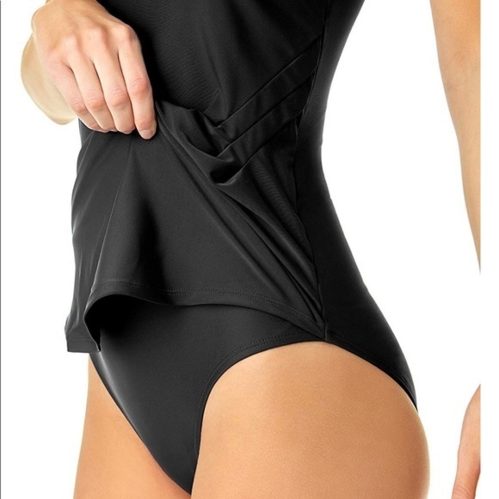 Tummy control skirted one piece.  NWT.